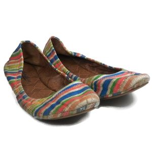 lucky brand slip on flats